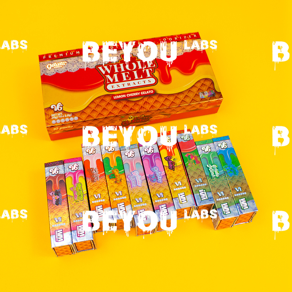 Gift Box Wrap Set - 1ml Wholemelts Empty Cartridge Button Display