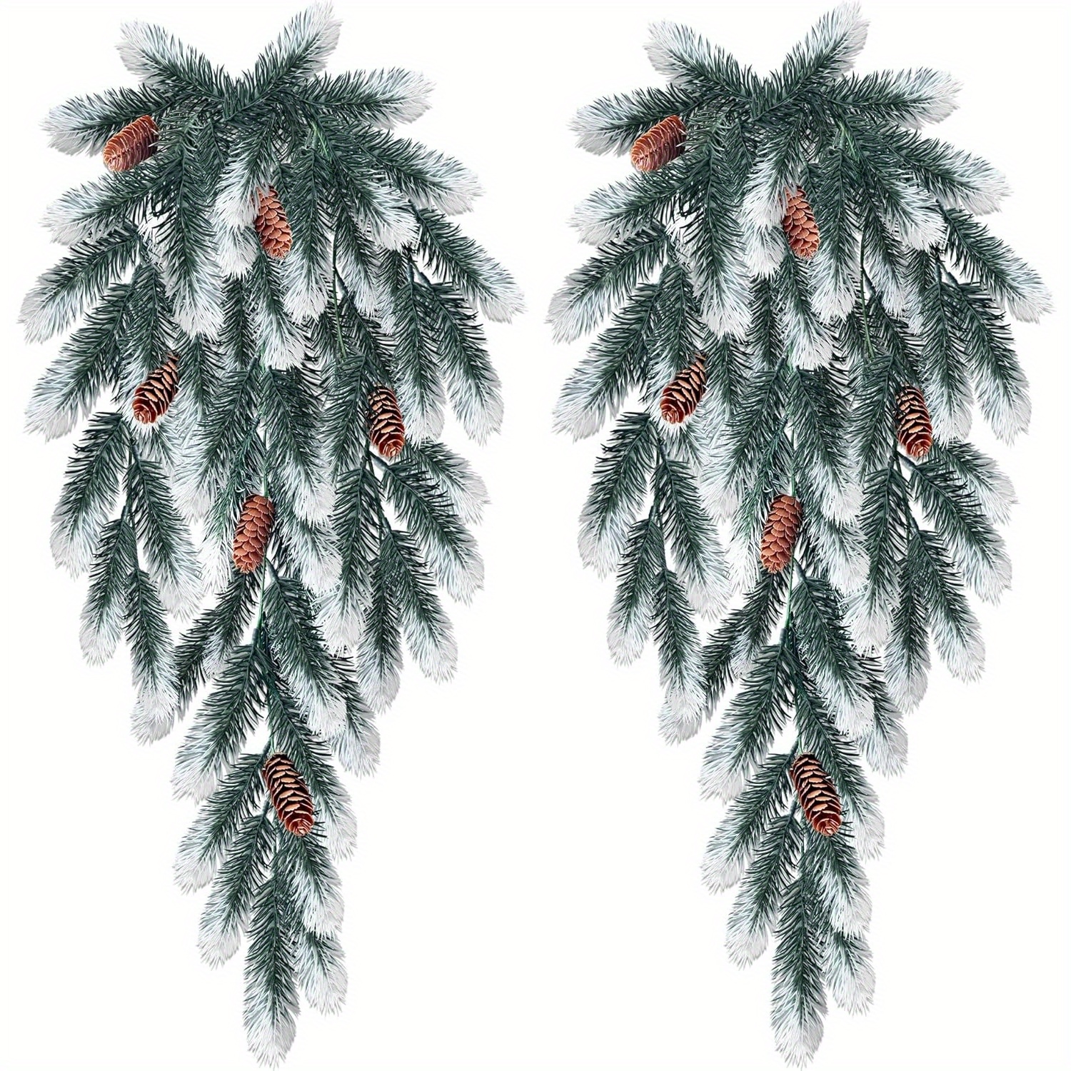 Christmas Tree Artificial - 2 Pcs 74cm Artificial Fir Branches