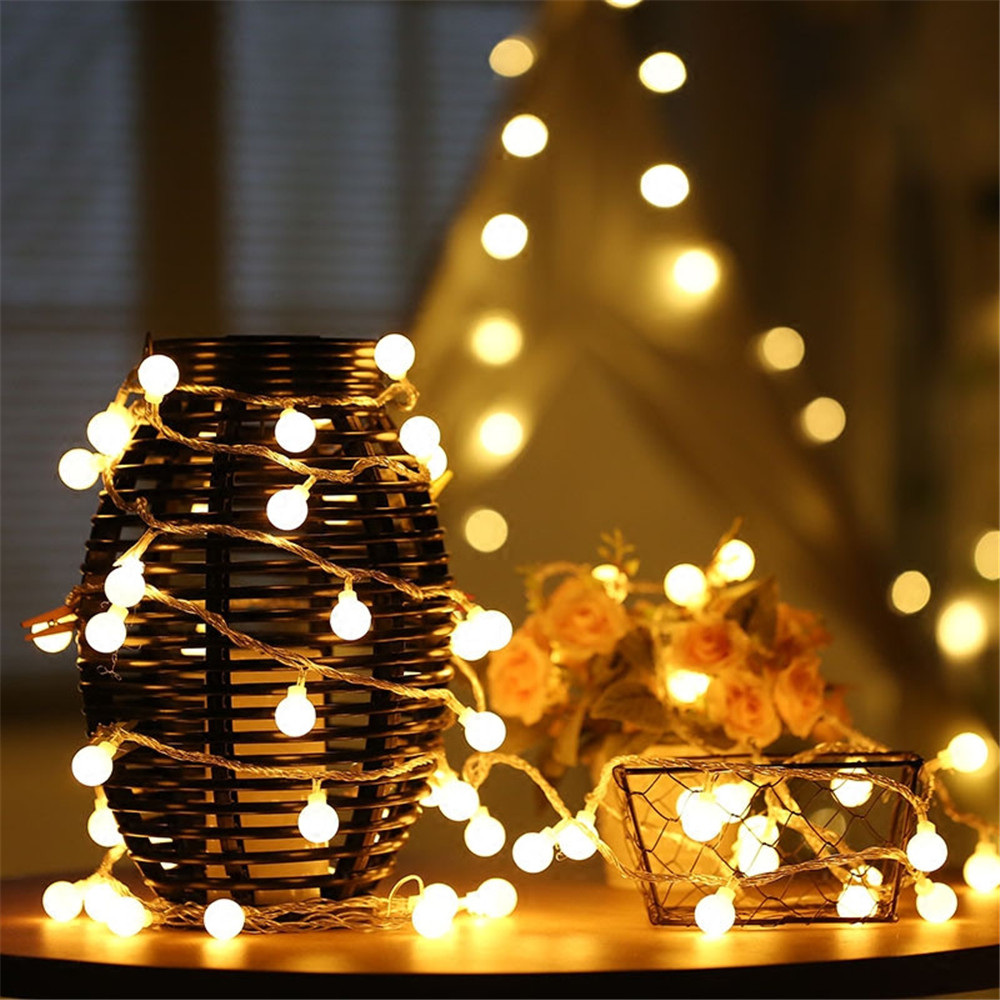 3-10M Solar/USB/Battery String - Christmas Lights Outdoor ulasan dan harga