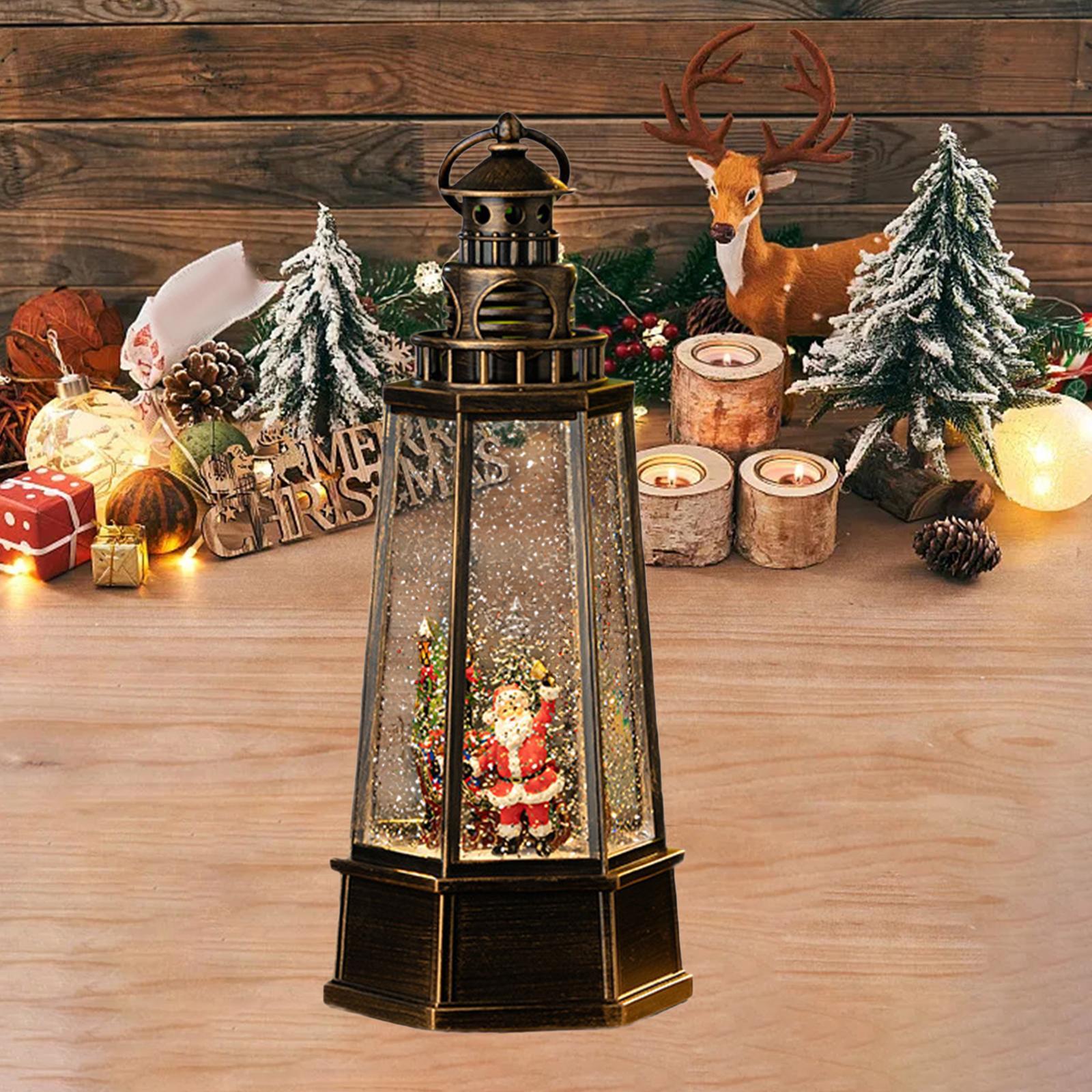 Christmas Snow Globe Lantern M - Snow Globe Musical ulasan dan harga