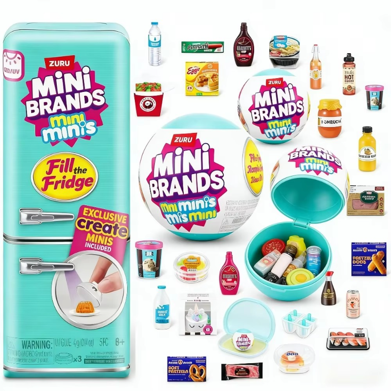 New ZURU Mini Brands Refrigera - Ornament Ball Set ulasan dan harga