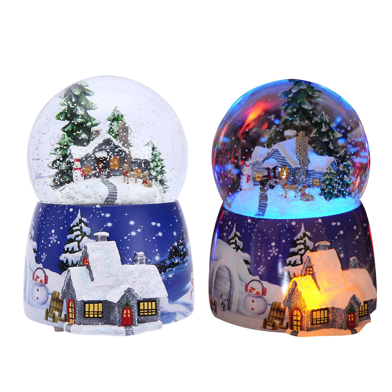 1 Pcs Resin Music Box Crystal  - Snow Globe Musical ulasan dan harga