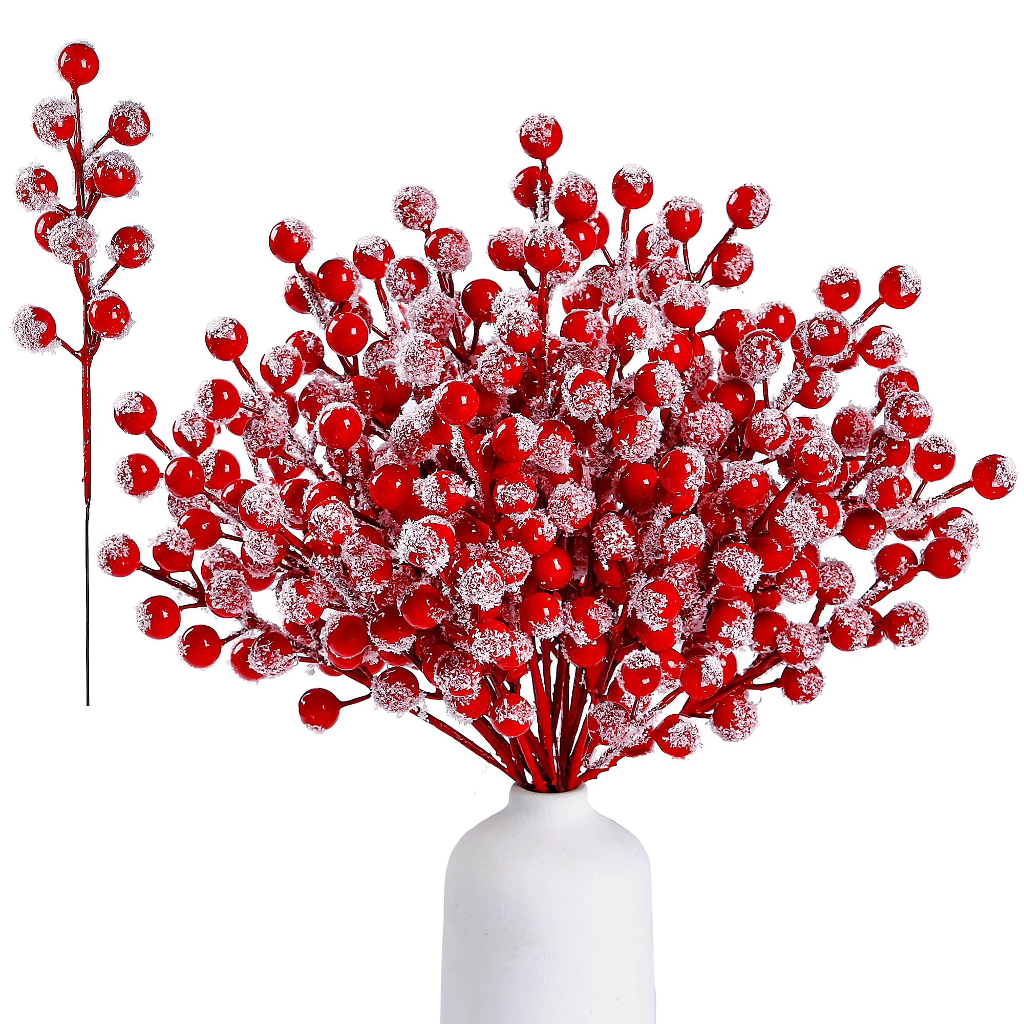 Christmas Red Berry Pine Needl - Christmas Wreath Fake ulasan dan harga