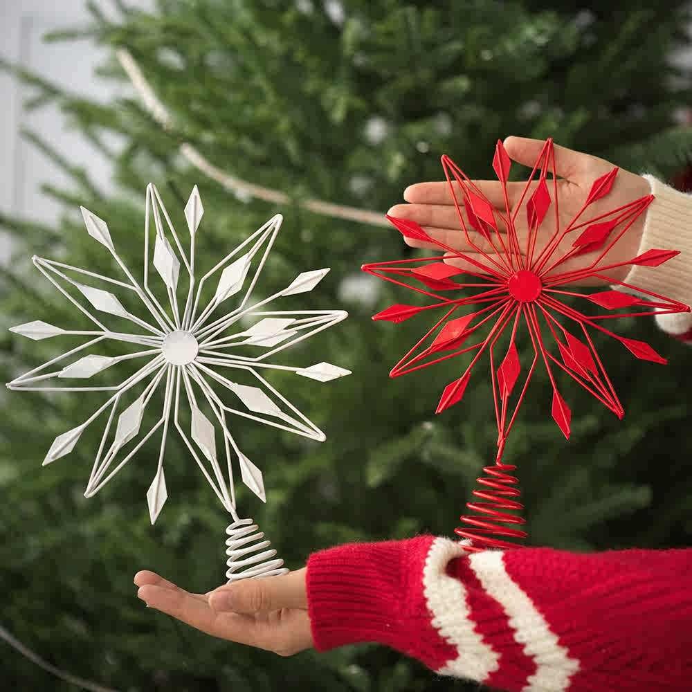 12.6 Inch Creative Led Lights  - Star Tree Topper ulasan dan harga