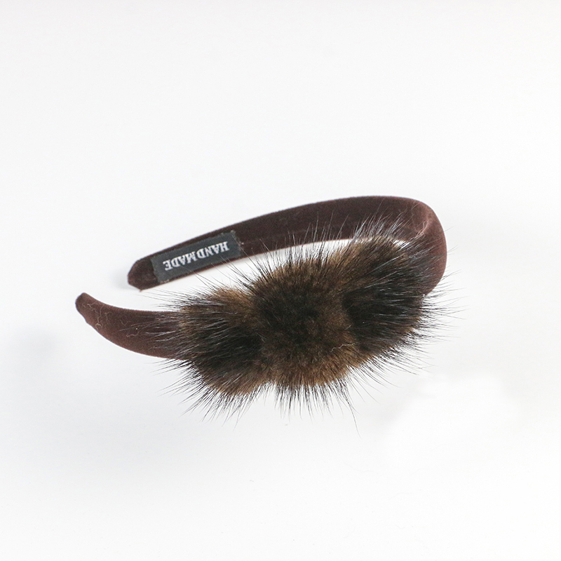 Real Mink Cosmetic Headbands W - Ribbon Bow Gift ulasan dan harga