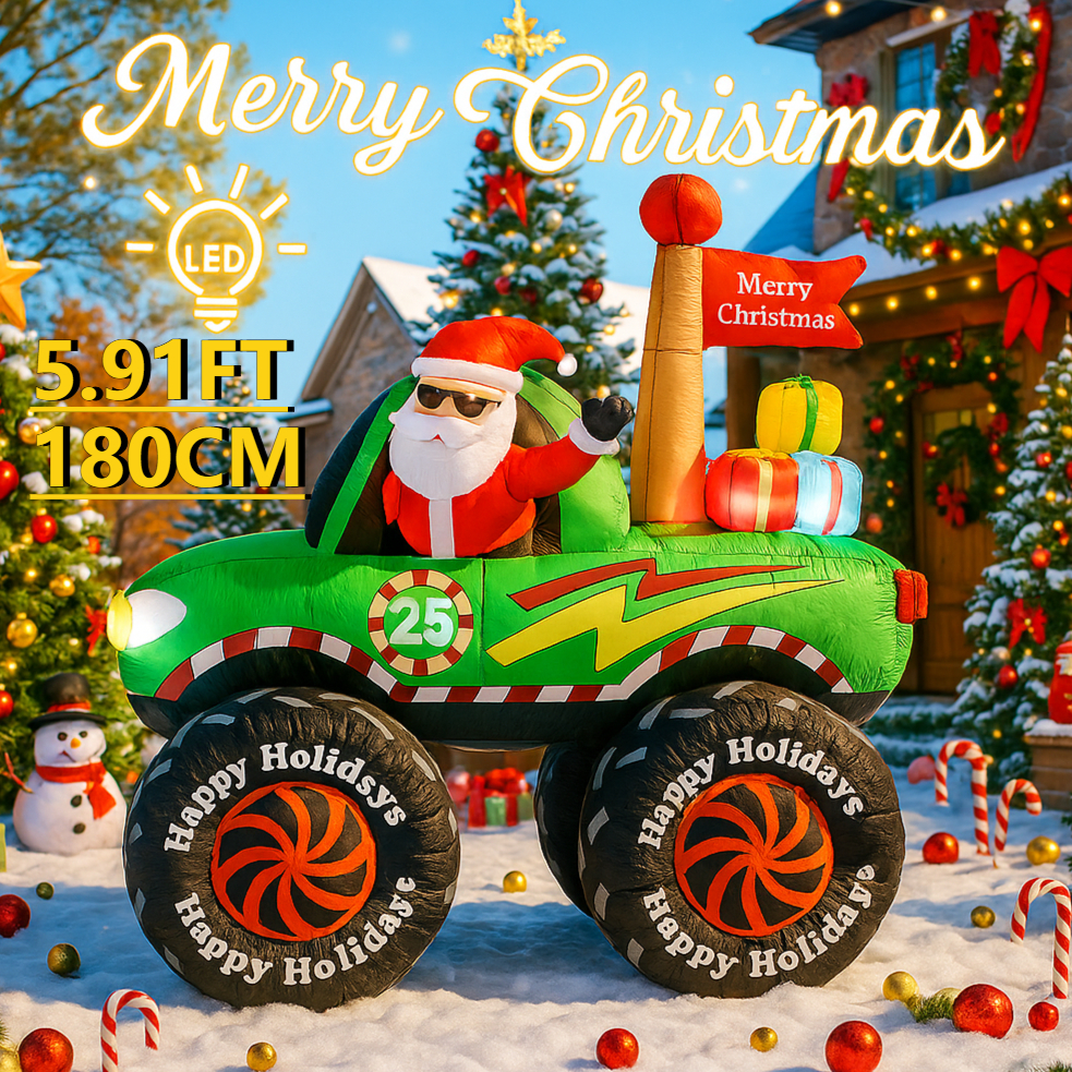 5.91FT Giant Outdoor Decoratio - Christmas Lights Outdoor ulasan dan harga