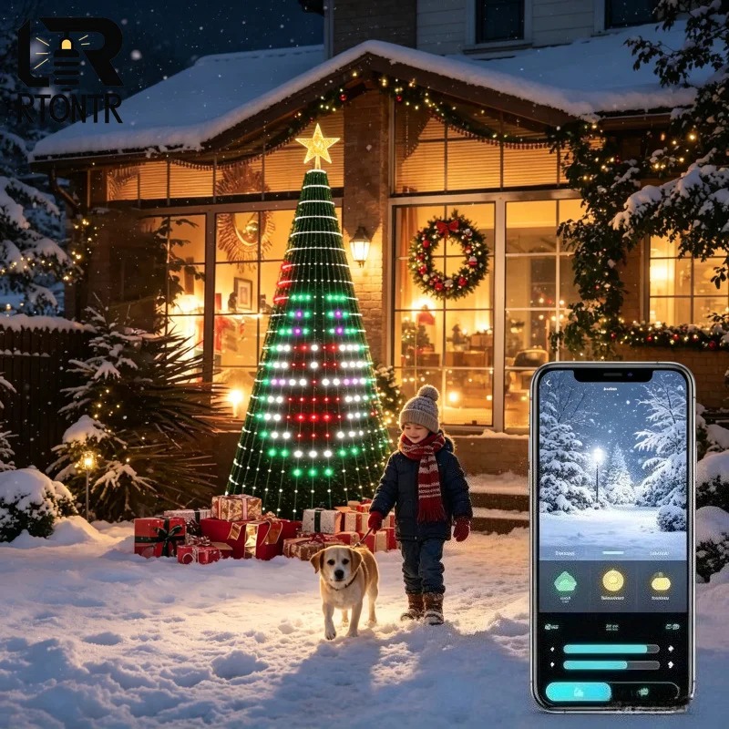 Smart RGB Christmas Tree Toppe - Star Tree Topper ulasan dan harga