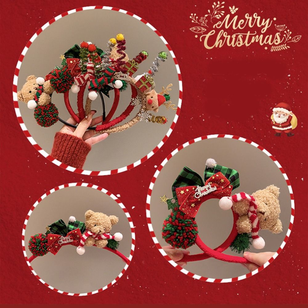 Christmas Decoration Christmas - Reindeer Antlers Headband ulasan dan harga