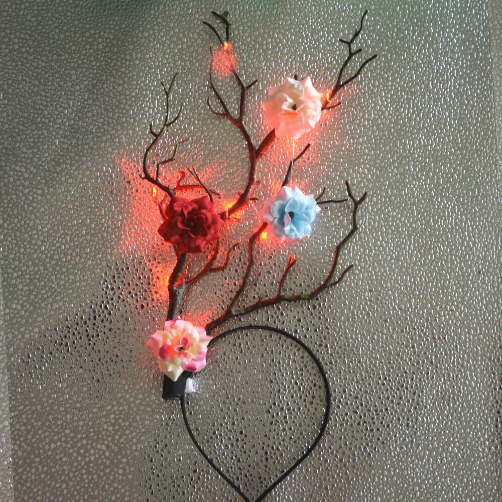 Flower Reindeer Antler Headban - Reindeer Antlers Headband ulasan dan harga