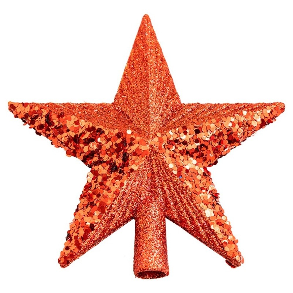 New 14cm Christmas Tree Star P - Star Tree Topper ulasan dan harga