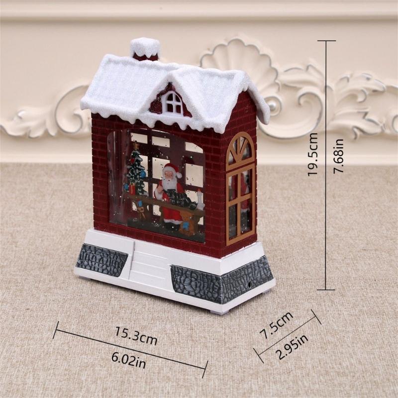 Christmas Snow Globes Battery  - Snow Globe Musical ulasan dan harga