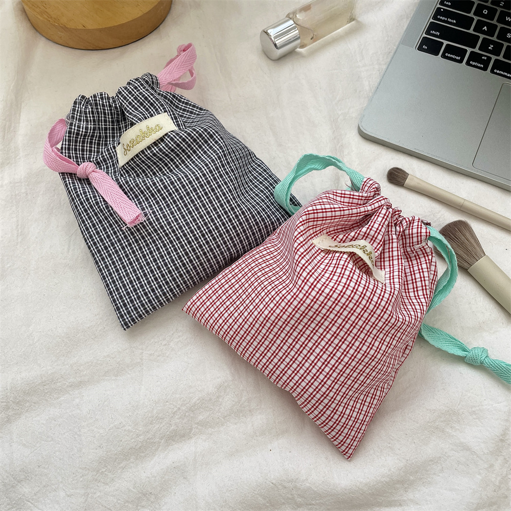 New Plaid Storage Drawstring B - Christmas Throw Blanket ulasan dan harga