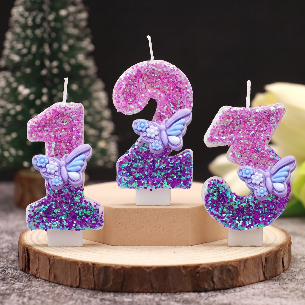 Creative DIY New Butterfly Ser - Holiday Candle Set ulasan dan harga