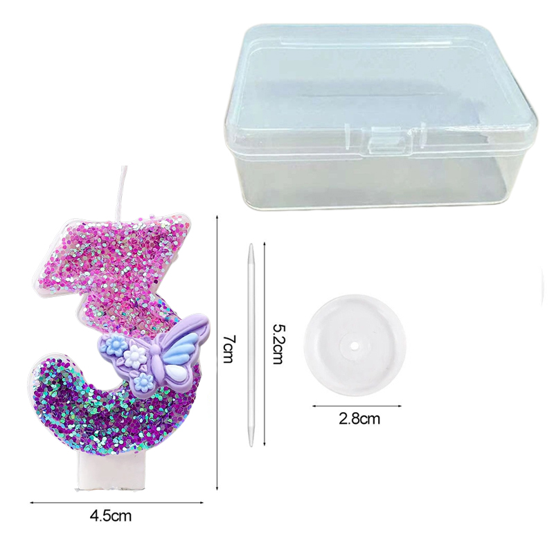 Creative DIY New Butterfly Ser - Holiday Candle Set ulasan dan harga
