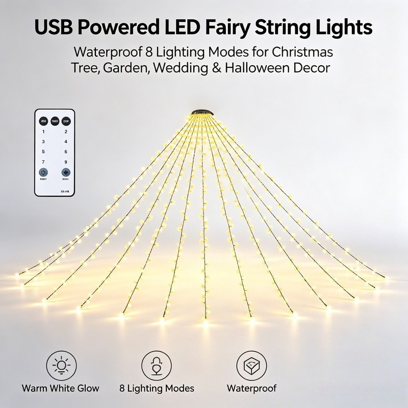 USB LED Fairy String Lights, W - Led Fairy String Lights ulasan dan harga