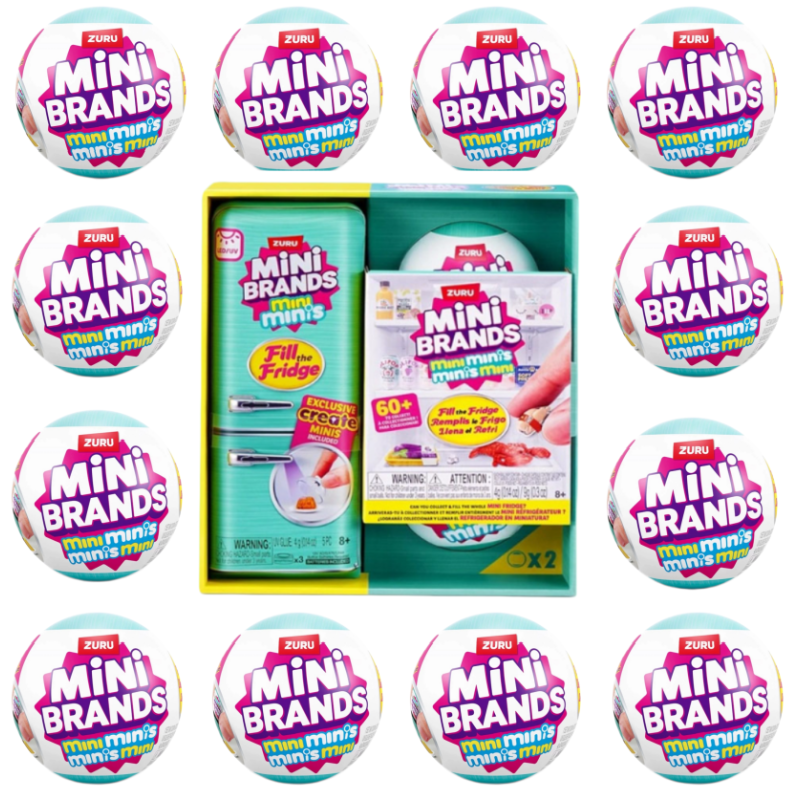 Zuru Mini Brand Surprise Refri - Ornament Ball Set ulasan dan harga