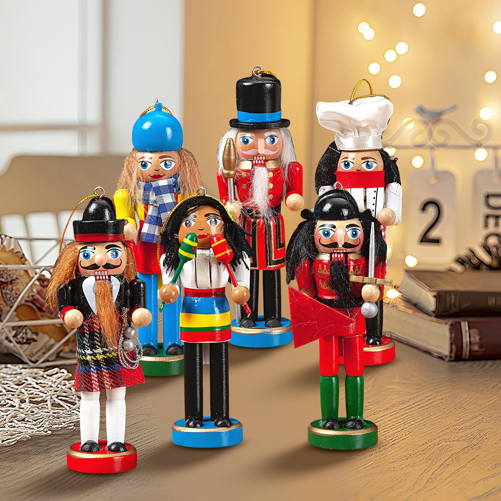 Nutcracker Christmas Decor 6 P - Nutcracker Figurine ulasan dan harga