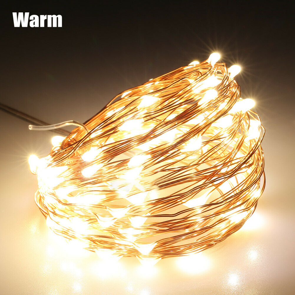 Copper Wire Lamp 10M LED Fairy - Led Fairy String Lights ulasan dan harga