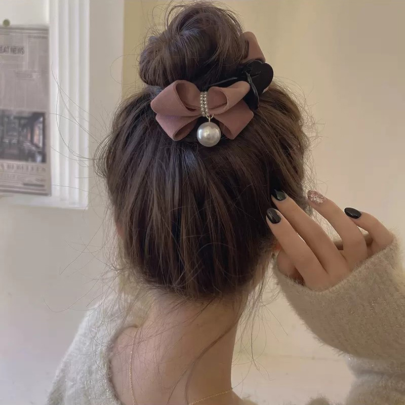 1PC Beautiful New Pearl Bow Ti - Ribbon Bow Gift ulasan dan harga