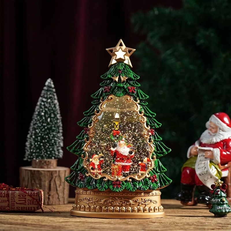 Snow Globe Music Box Christmas - Snow Globe Musical ulasan dan harga