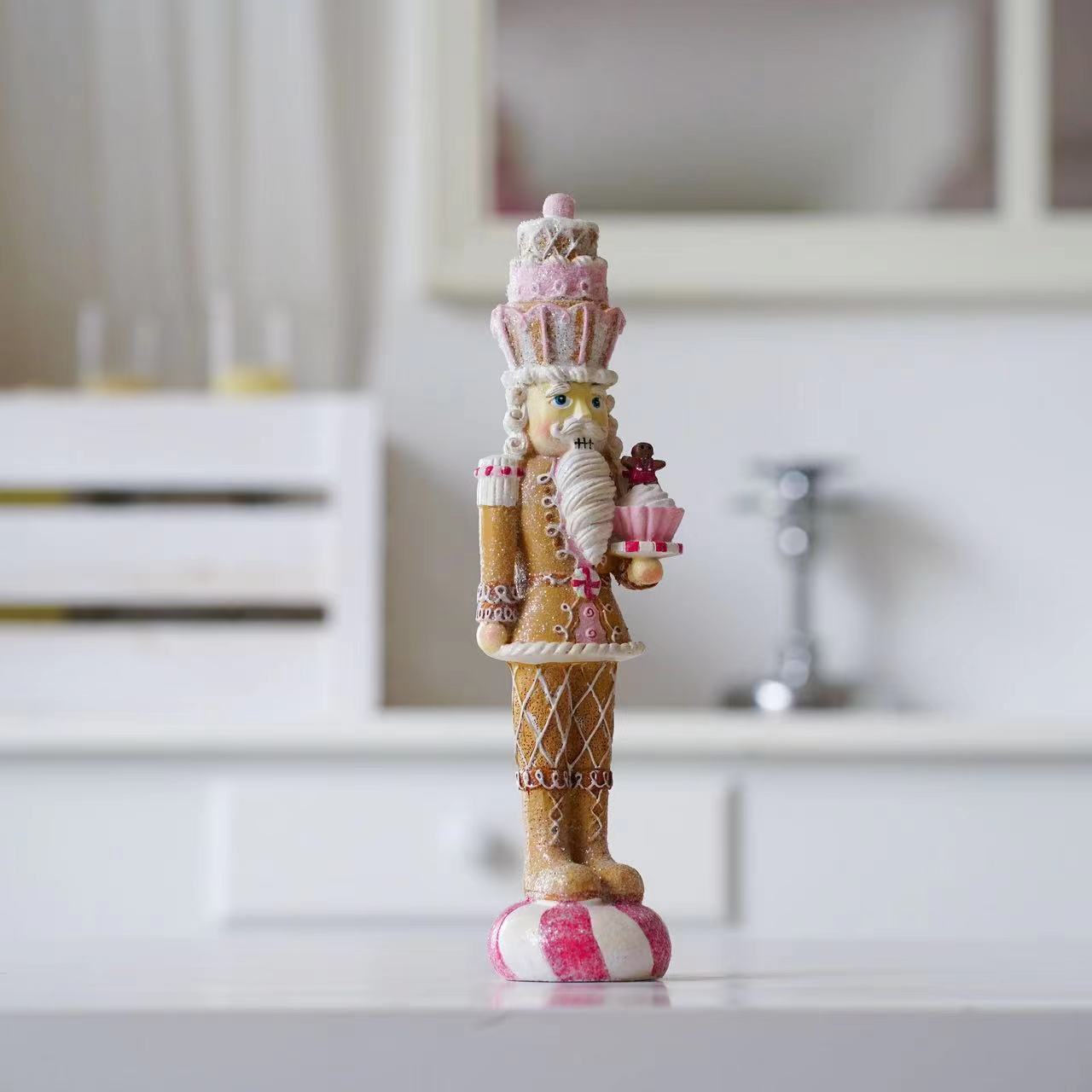 Sweet Pink Nutcracker Soldier  - Nutcracker Figurine ulasan dan harga