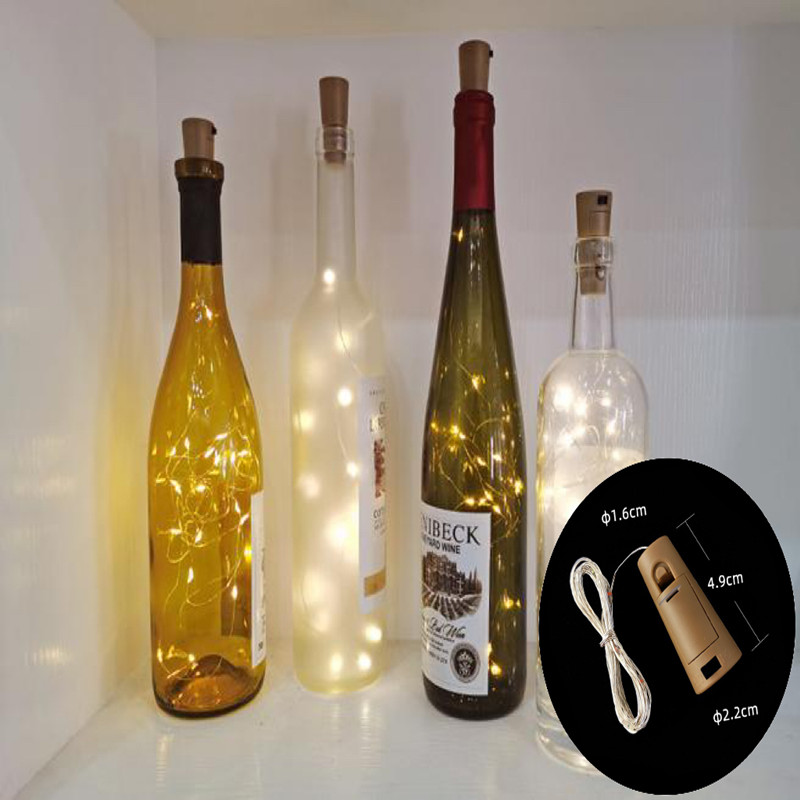 LED Wine Bottle Lights with Co - Led Fairy String Lights ulasan dan harga