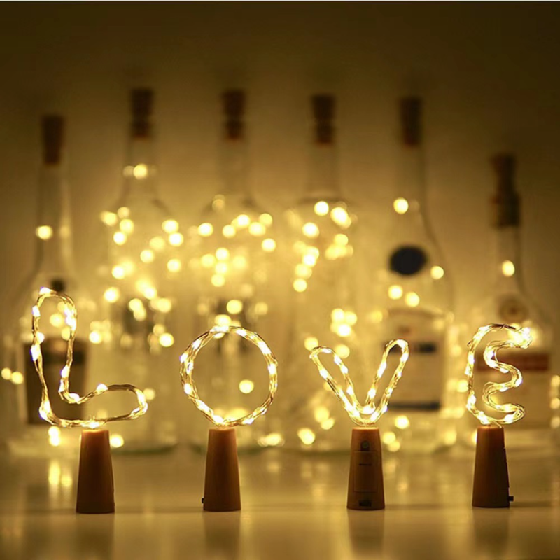 LED Wine Bottle Lights with Co - Led Fairy String Lights ulasan dan harga