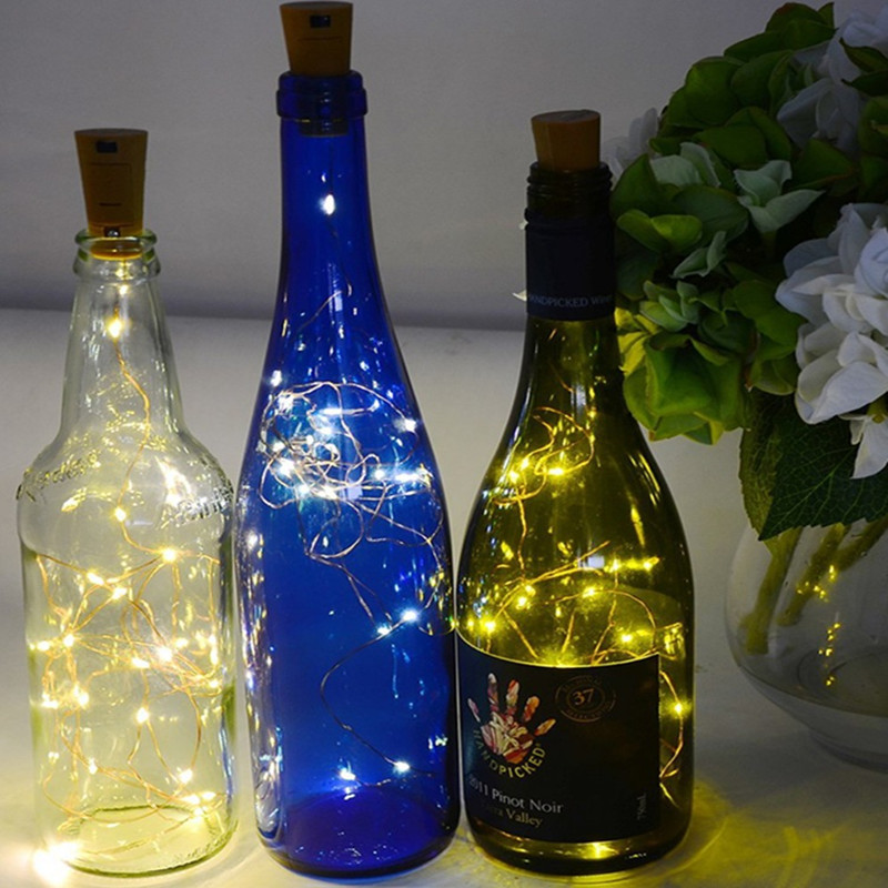 LED Wine Bottle Lights with Co - Led Fairy String Lights ulasan dan harga