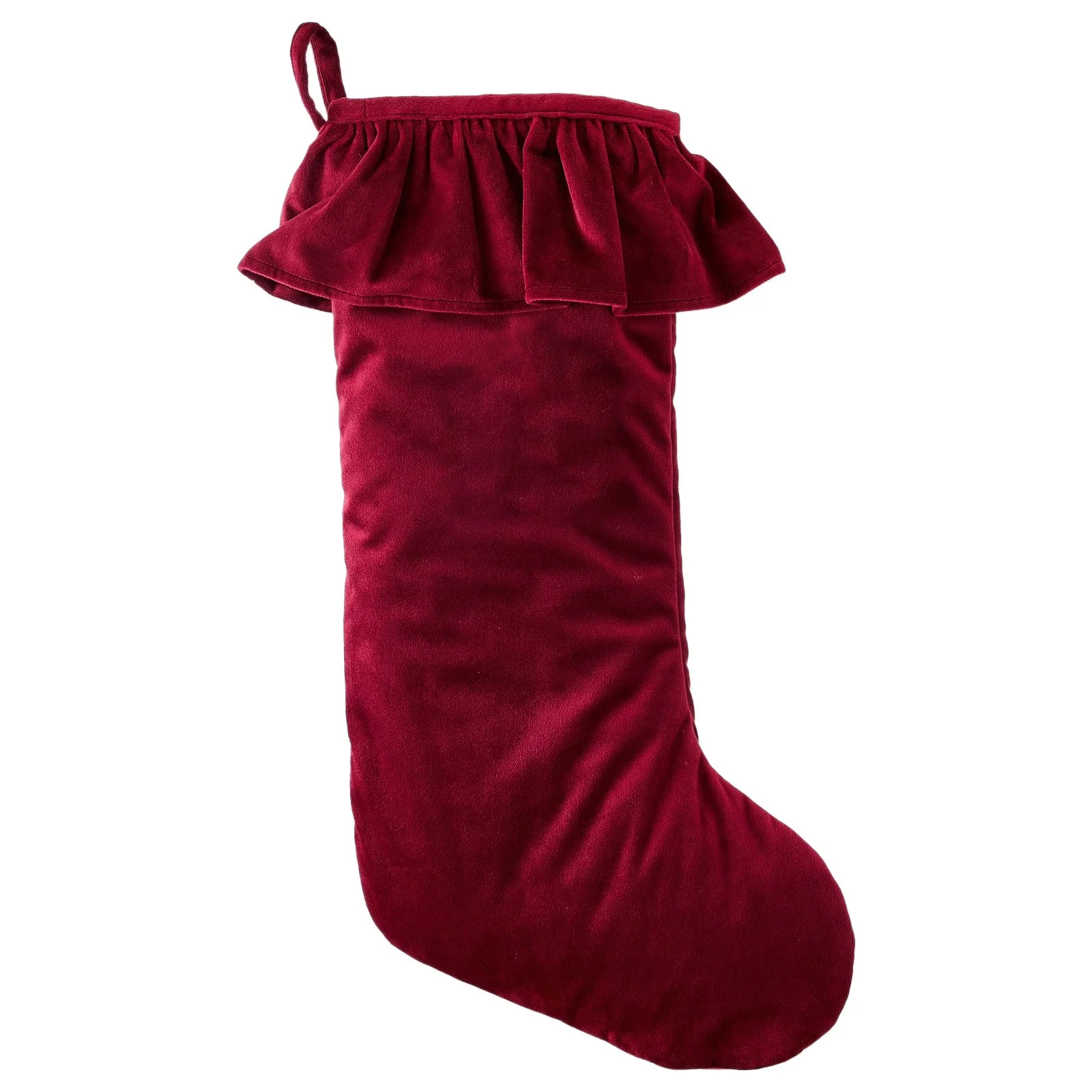 Velvet Christmas Stocking Holi - Christmas Stocking Hanging ulasan dan harga
