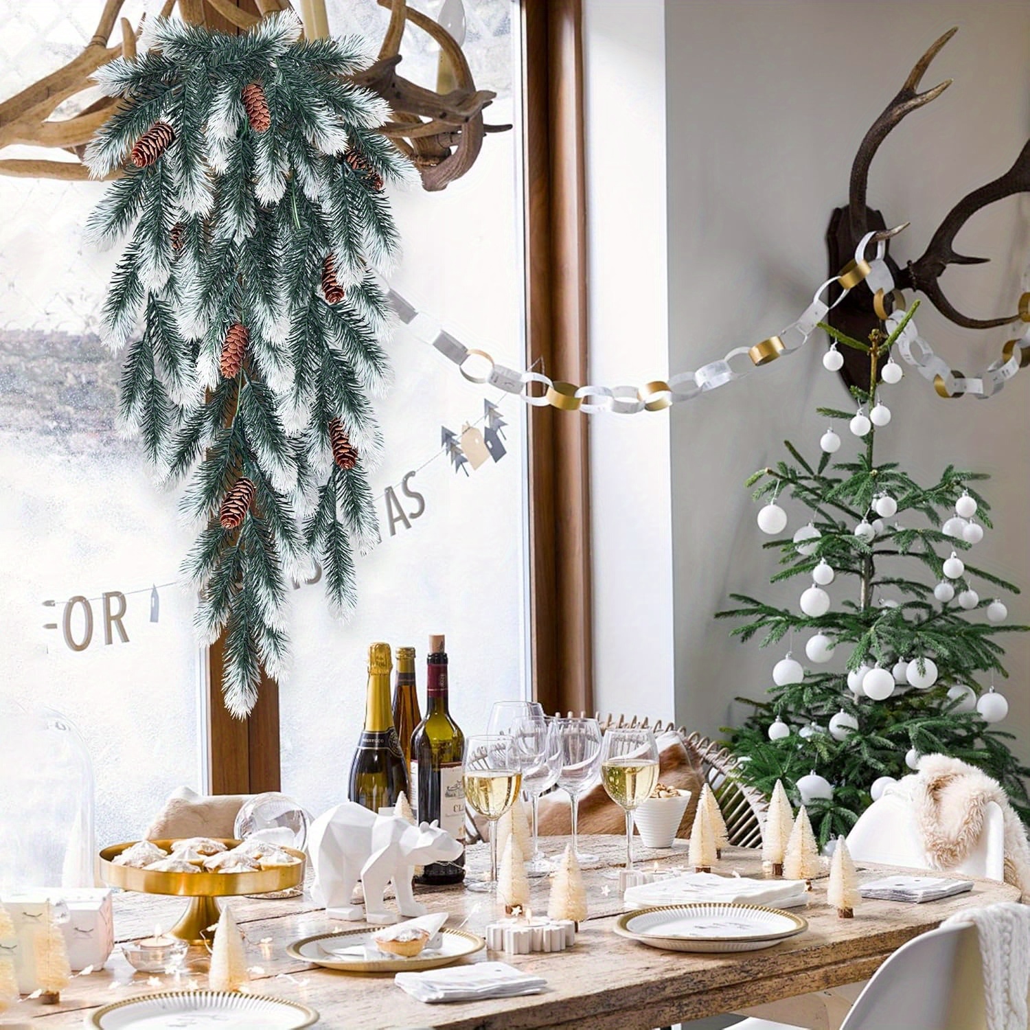 2 Pcs 74cm Artificial Fir Bran - Christmas Tree Artificial ulasan dan harga