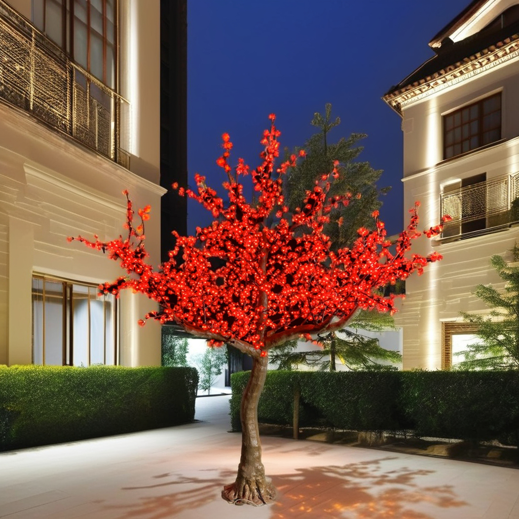 Waterproof RGB Artificial Tree - Christmas Tree Artificial ulasan dan harga