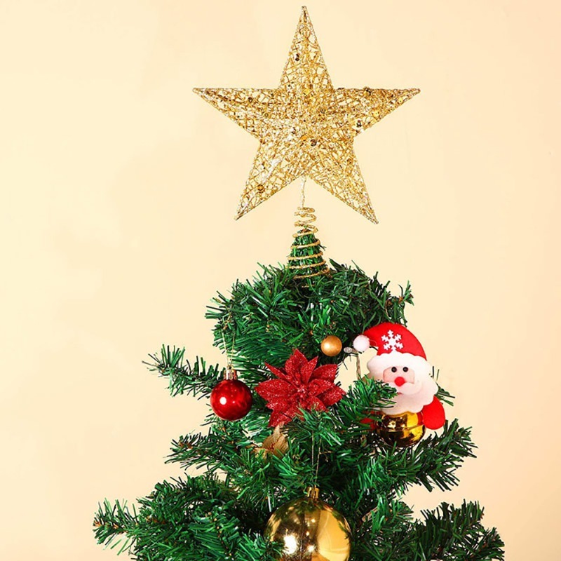 Christmas Tree Glitter Star To - Star Tree Topper ulasan dan harga