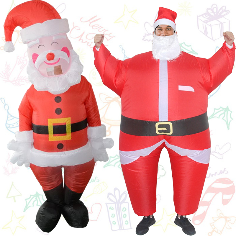 Classic Adult Santa Claus Infl - Elf Costume Christmas ulasan dan harga