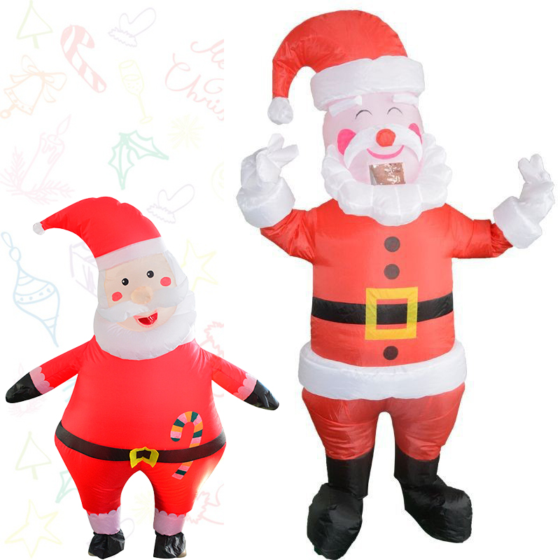 Classic Adult Santa Claus Infl - Elf Costume Christmas ulasan dan harga