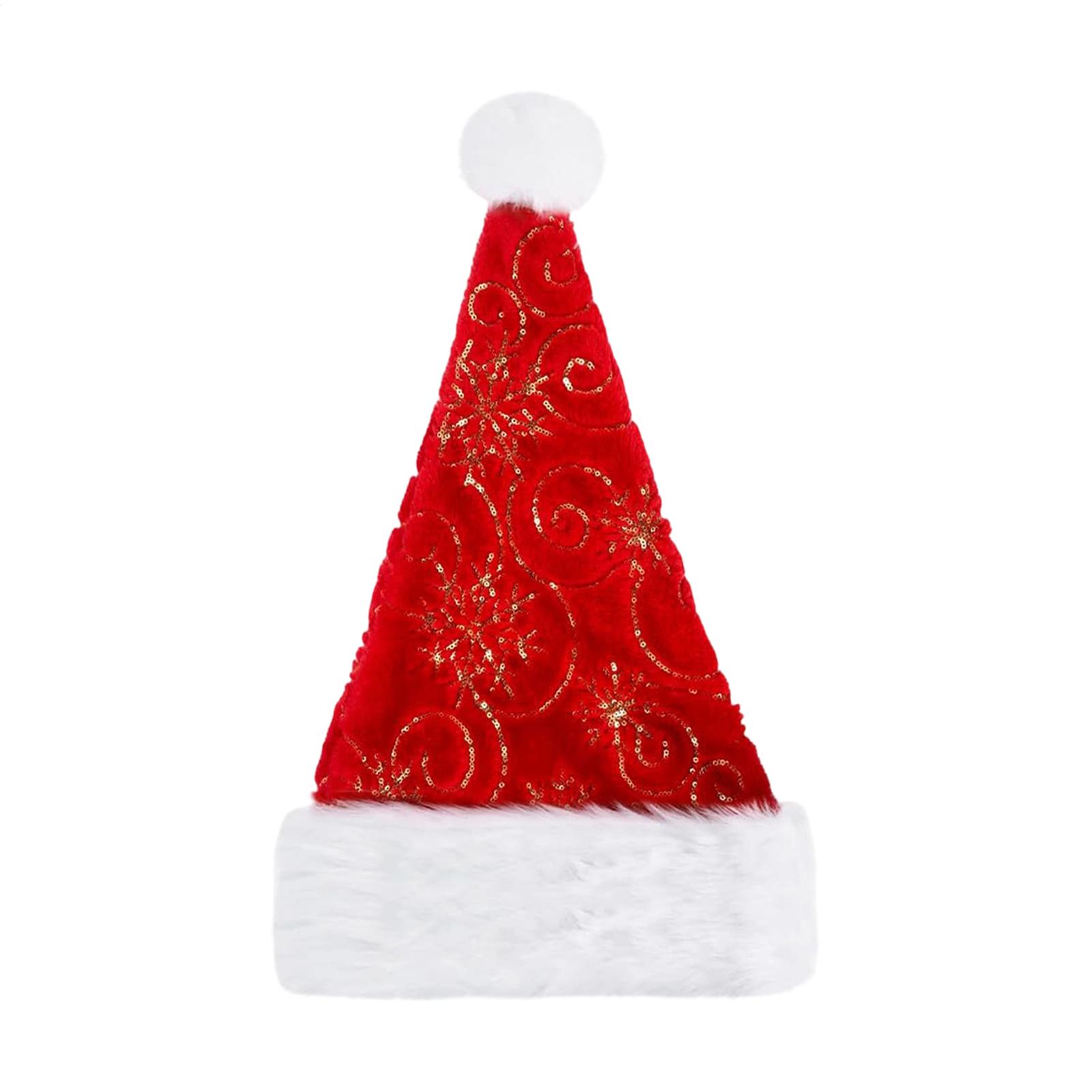 Plush Christmas Hat Portable W - Santa Hat Plush ulasan dan harga