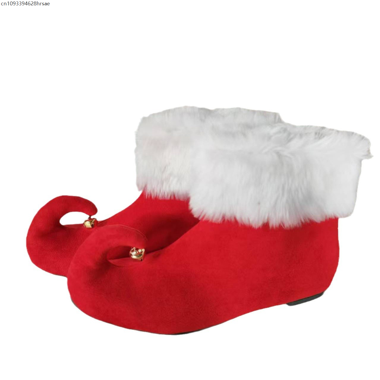 Christmas Suede Boots With Jin - Elf Costume Christmas ulasan dan harga