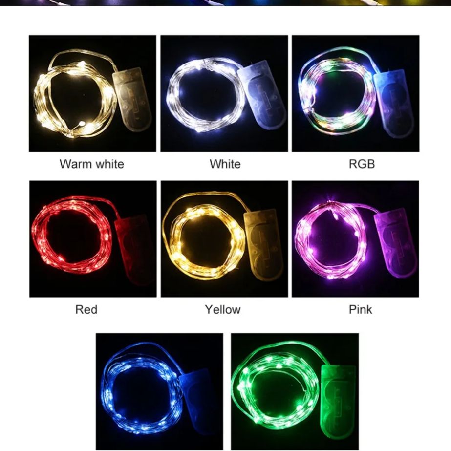 10PCS Wholesale 5m~1m LED Copp - Led Fairy String Lights ulasan dan harga