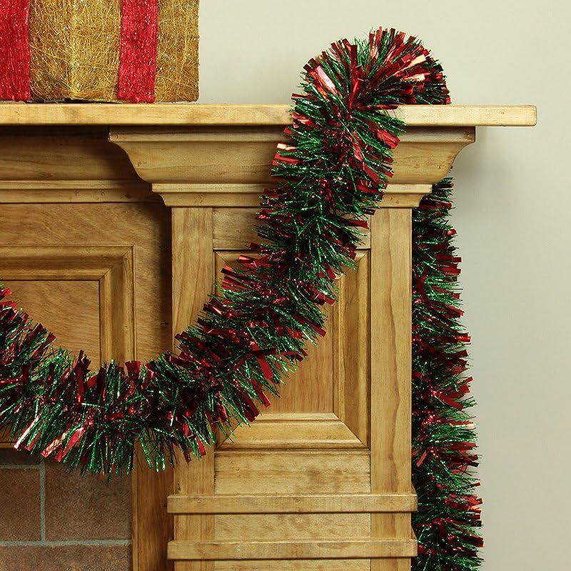 2/10M Christmas Tinsel Garland - Tinsel Garland Decoration ulasan dan harga
