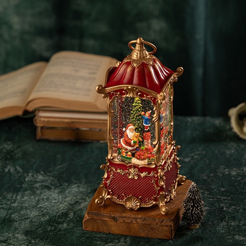 Shake Activated Snow Globes La - Snow Globe Musical ulasan dan harga