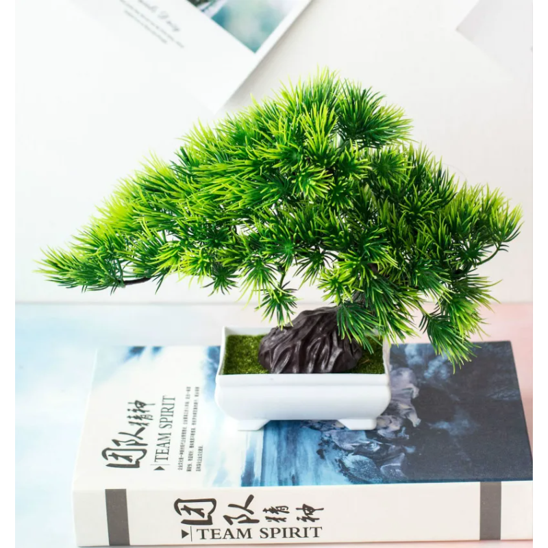 1pcs Artificial Green Plants B - Christmas Tree Artificial ulasan dan harga