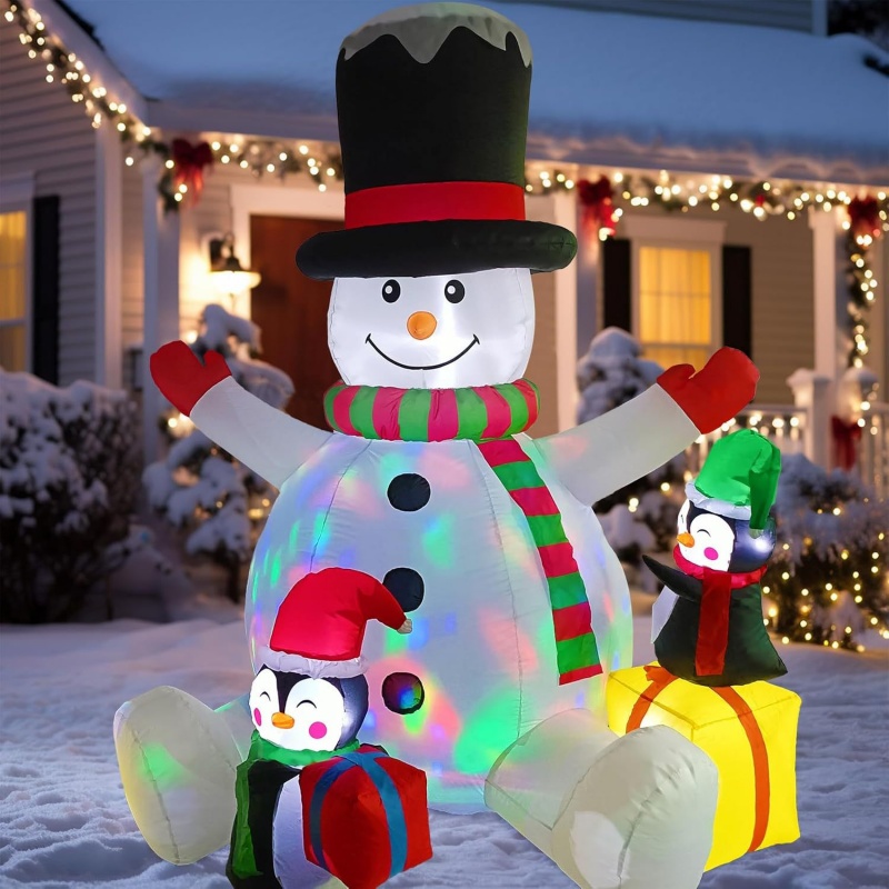 Christmas Inflatable Snowman P - Christmas Lights Outdoor ulasan dan harga