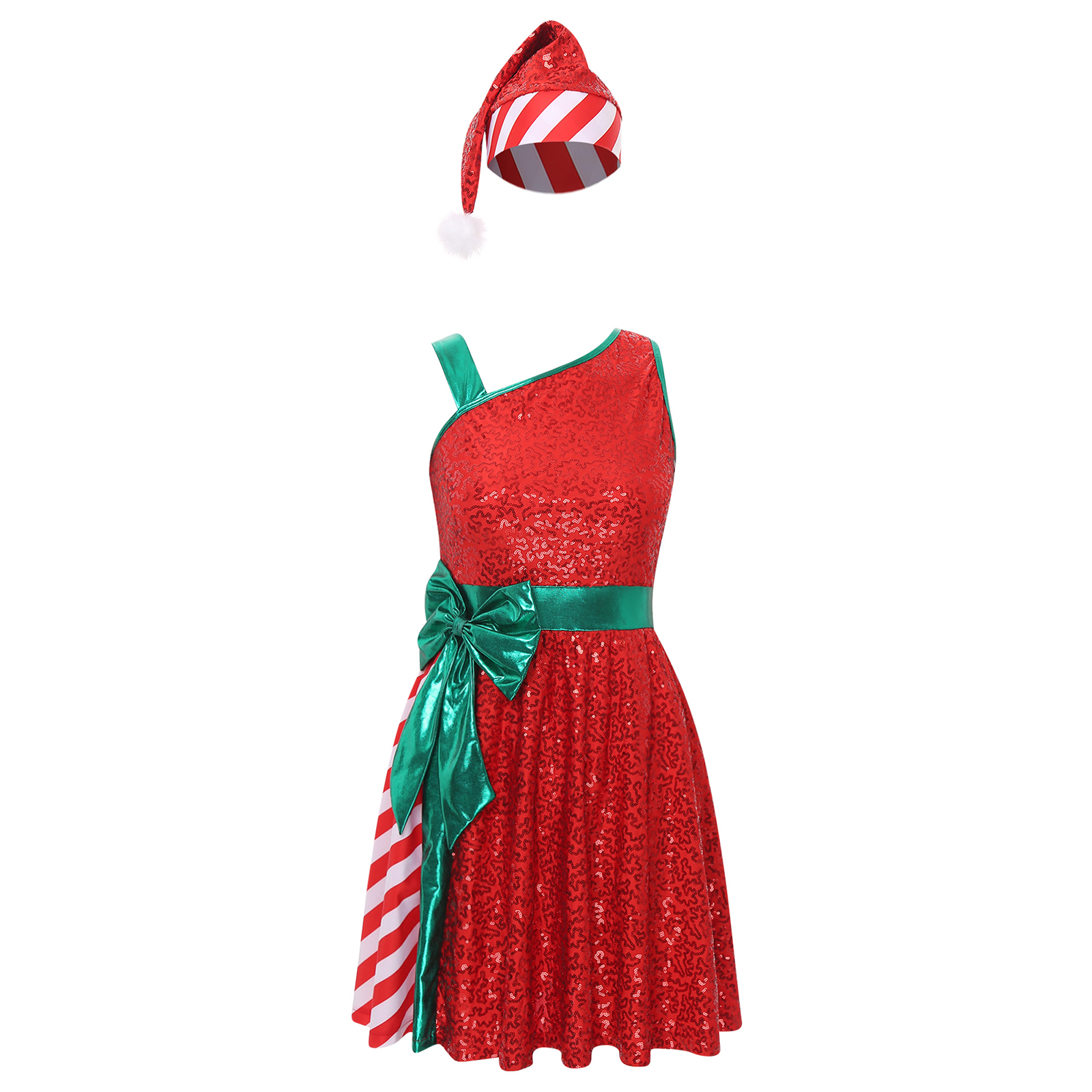 Christmas Santa Claus Dress El - Elf Costume Christmas ulasan dan harga