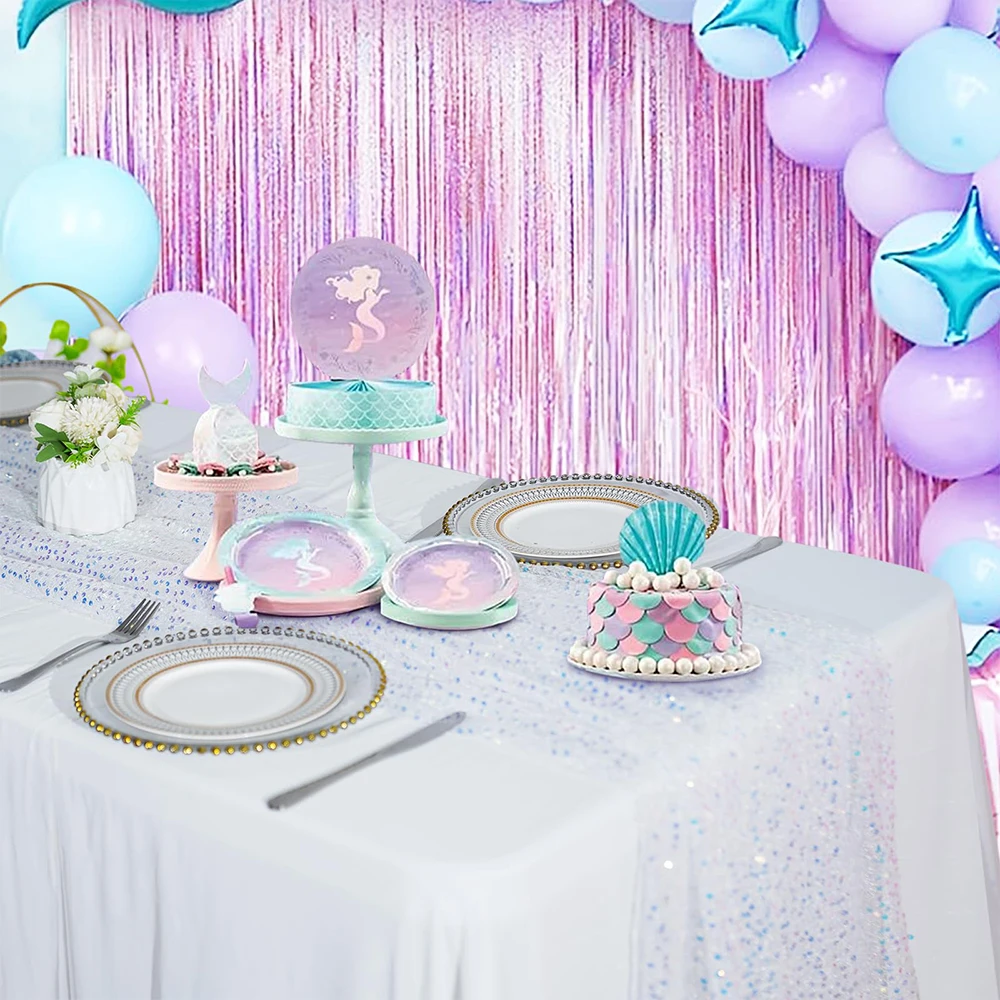 1 Pack Sequin Table Runner Spa - Christmas Table Runner ulasan dan harga