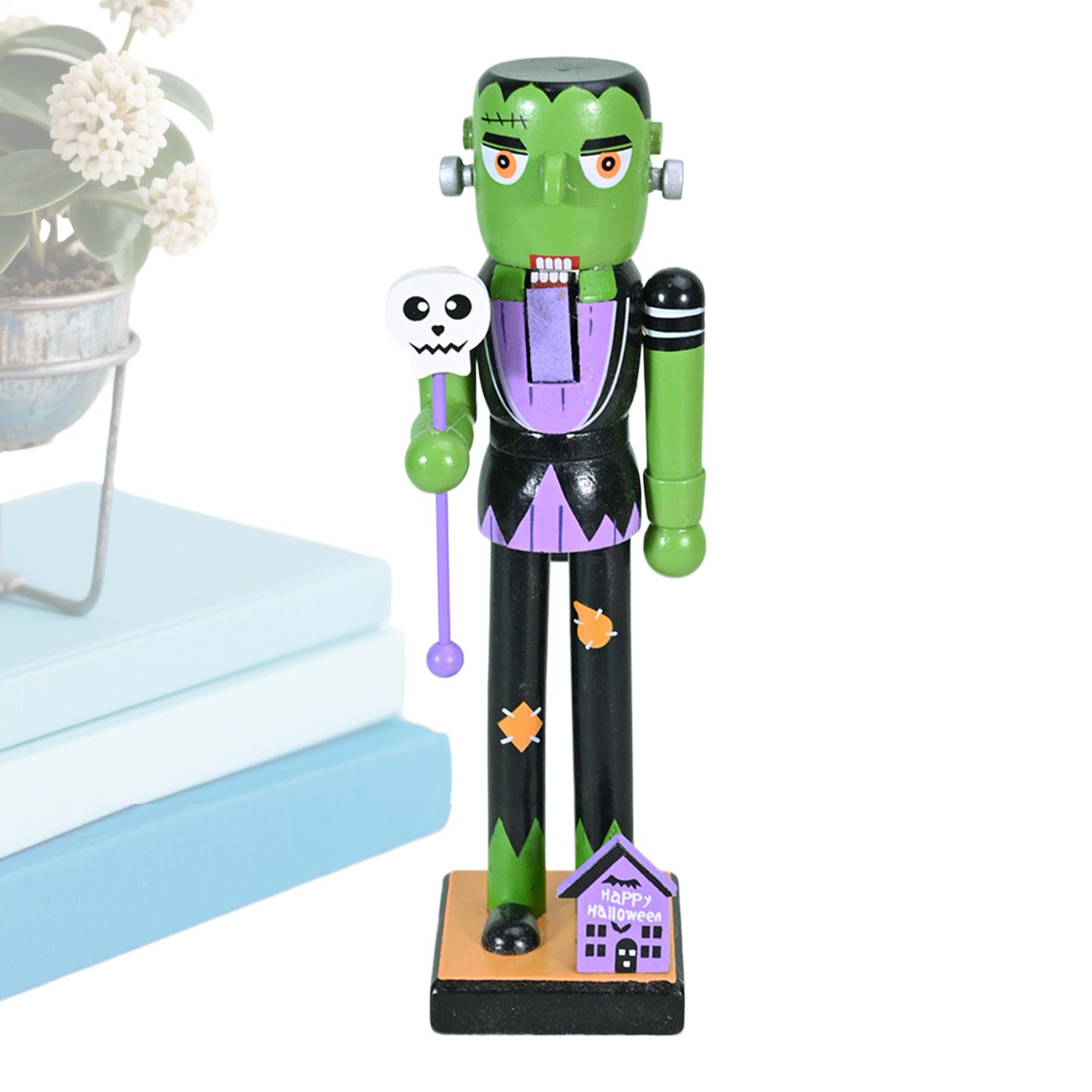 Halloween Wooden Nutcracker Ho - Nutcracker Figurine ulasan dan harga