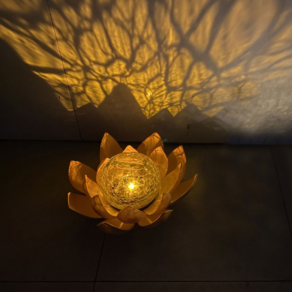 Lotus Shaped Garden Solar Ligh - Christmas Lights Outdoor ulasan dan harga