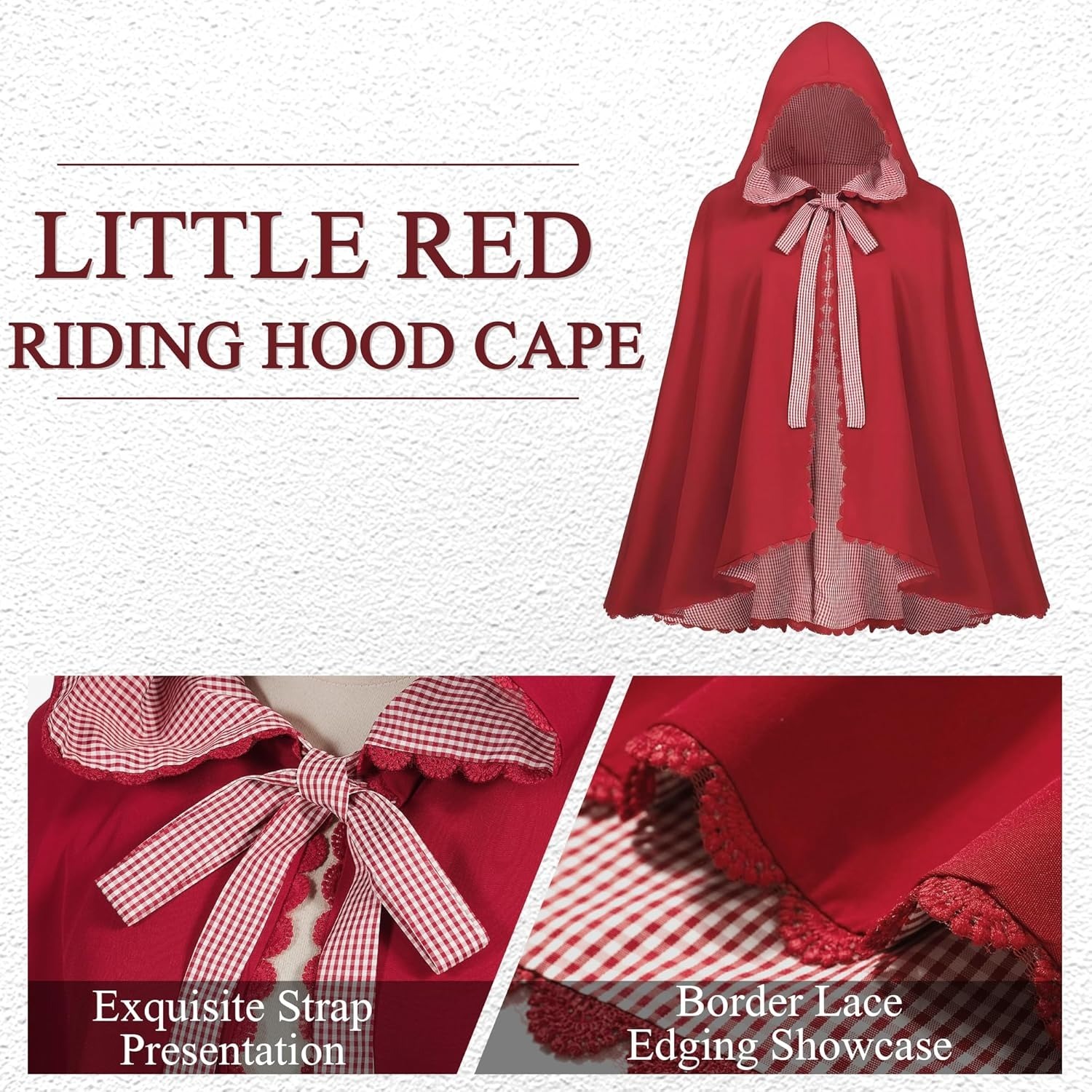 Red Plaid Cape Women's Double  - Christmas Throw Blanket ulasan dan harga