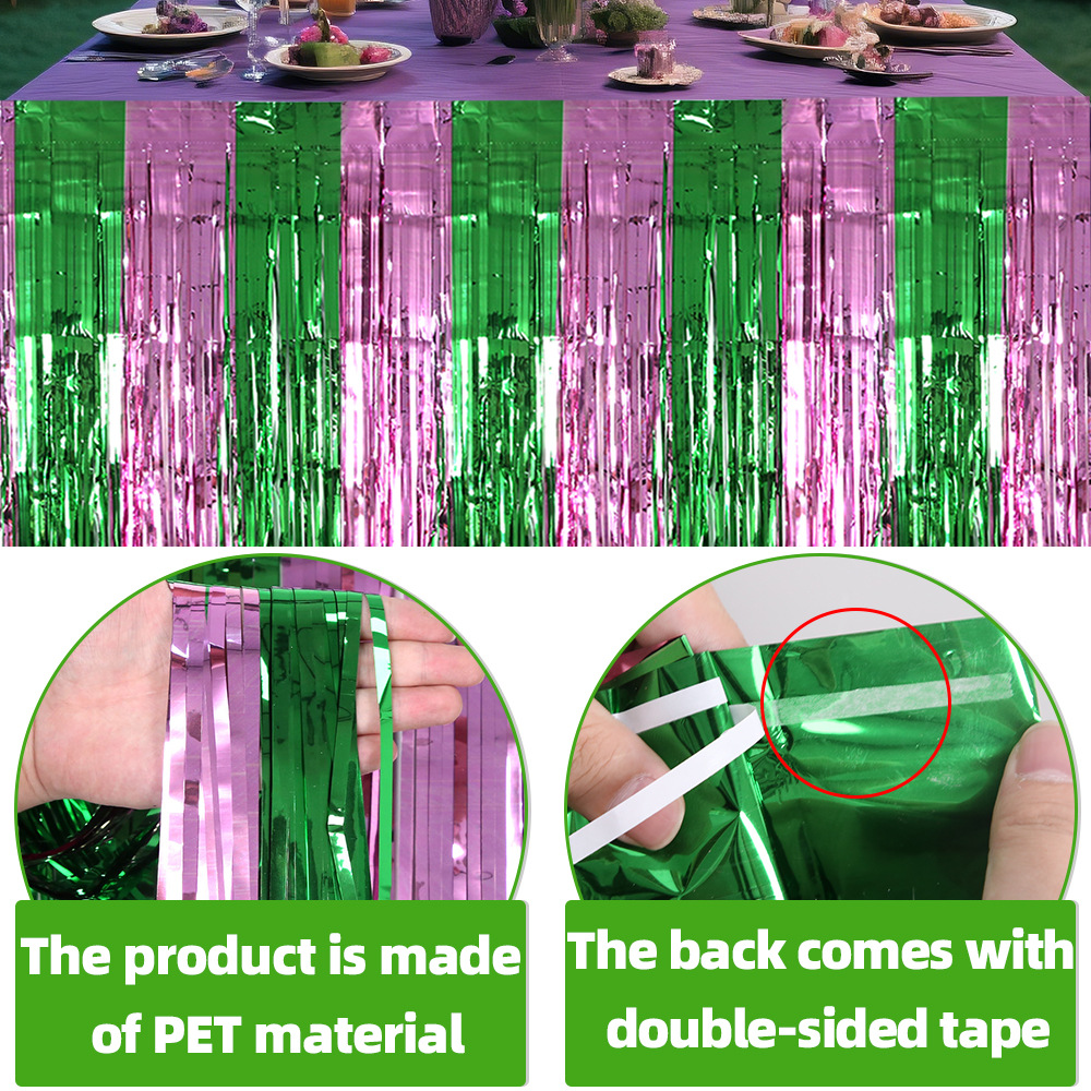 Wicked Witch Party Table Decor - Tinsel Garland Decoration ulasan dan harga