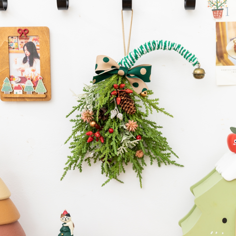 Artificial Pine Needle Christm - Christmas Wreath Fake ulasan dan harga
