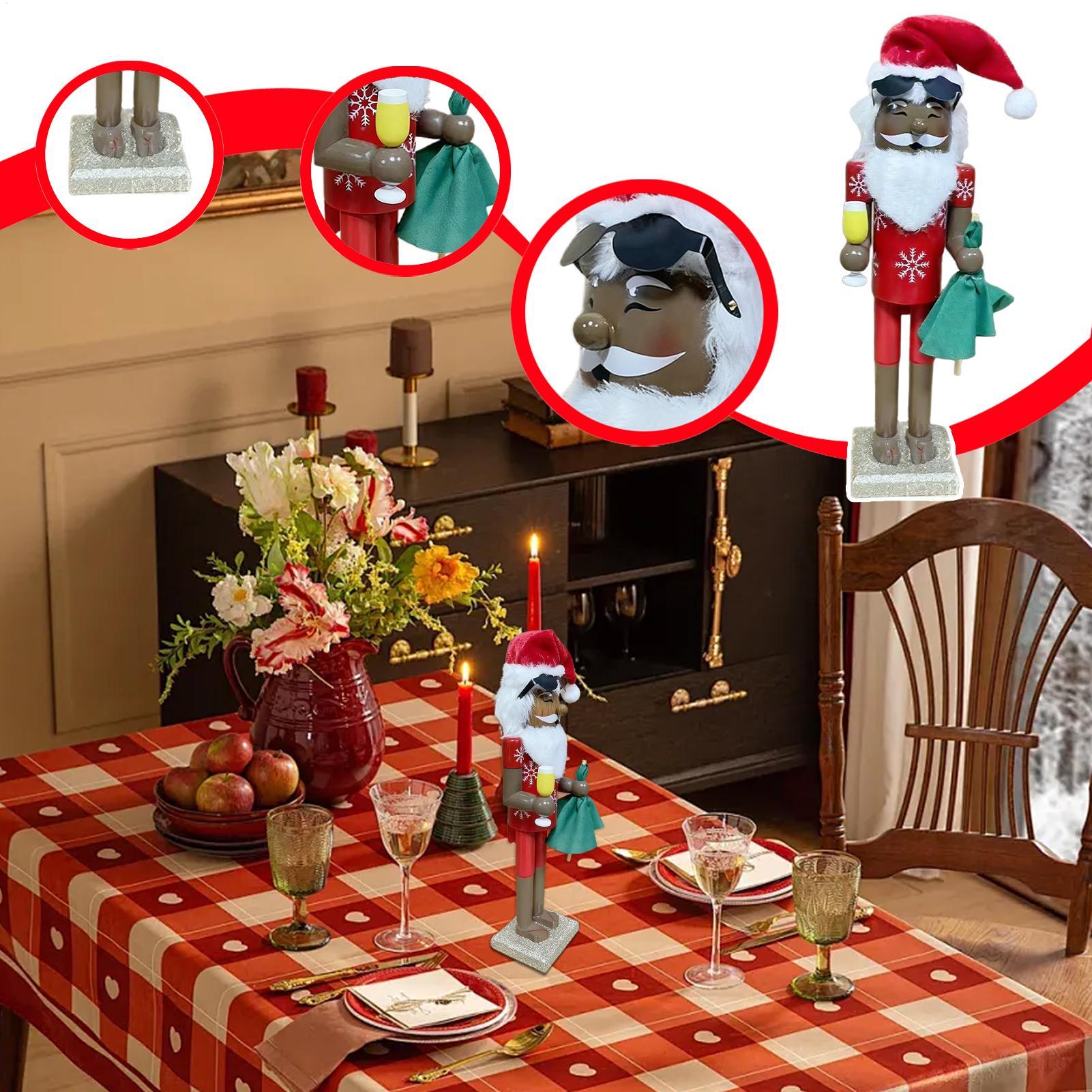 Nutcracker Decor Christmas Afr - Nutcracker Figurine ulasan dan harga