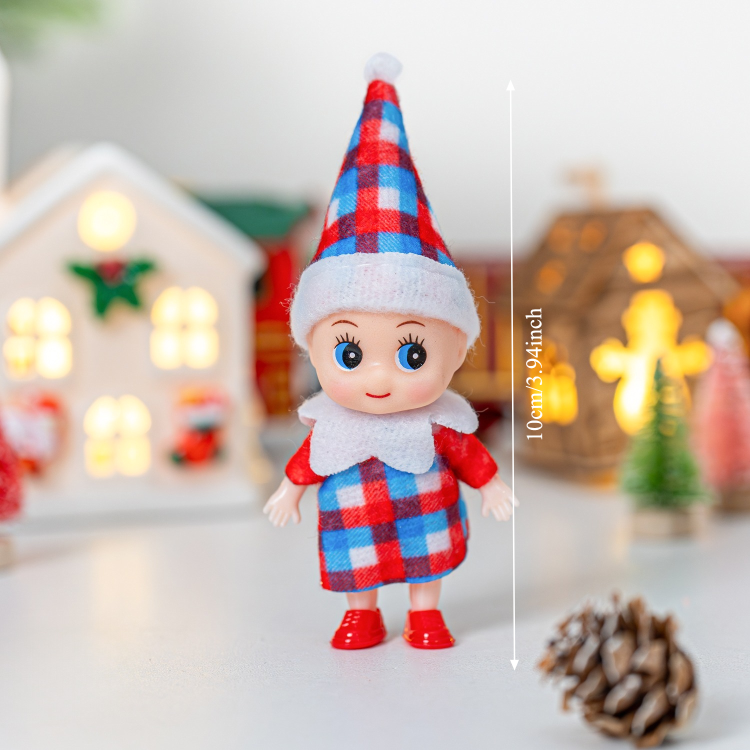 4/5/6 Pcs Mini Baby Elf Christ - Christmas Throw Blanket ulasan dan harga